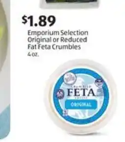 Aldi Emporium Selection Feta Crumbles offer