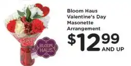 Kroger Bloom Haus Valentine's Day Masonette Arrangement offer
