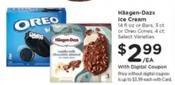 Kroger Häagen Dazs Ice Cream offer