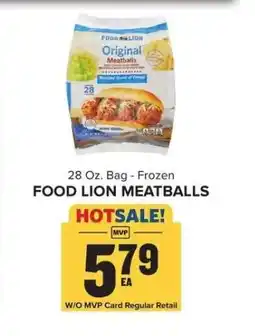 Food Lion FOOD LION MEATBALLS offer