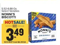 Food Lion Nonni’s Biscotti offer