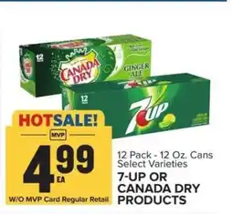 Food Lion 7-UP or Canada Dry Products offer