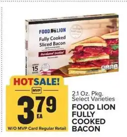 Food Lion Food Lion Fully Cooked Bacon offer