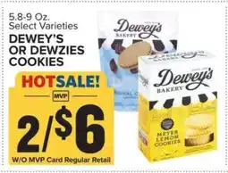 Food Lion Dewey's or Dewzies Cookies offer
