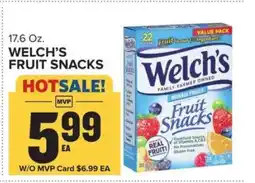Food Lion Welch's Fruit Snacks offer