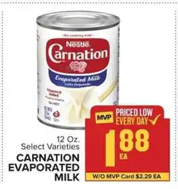 Food Lion Carnation Evaporated Milk offer