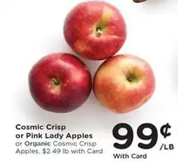 Kroger Cosmic Crisp or Pink Lady Apples offer