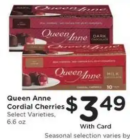 Kroger Queen Anne Cordial Cherries offer