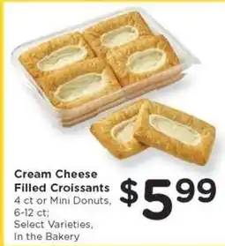 Kroger Cream Cheese Filled Croissants offer