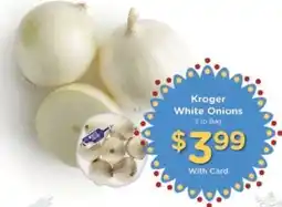 Kroger Kroger White Onions offer