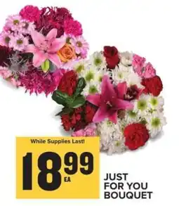 Food Lion JUST FOR YOU BOUQUET offer