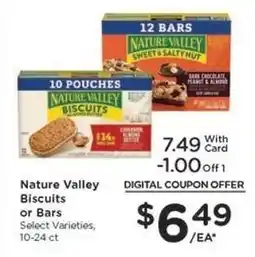 Kroger Nature Valley Biscuits or Bars offer