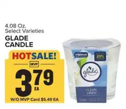 Food Lion GLADE CANDLE offer