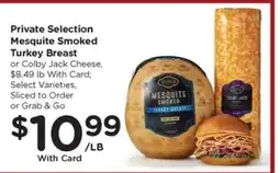 Kroger Private Selection Mesquite Smoked Turkey Breast offer
