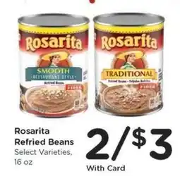 Kroger Rosarita Refried Beans offer