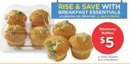 Kroger Blueberry Muffins offer