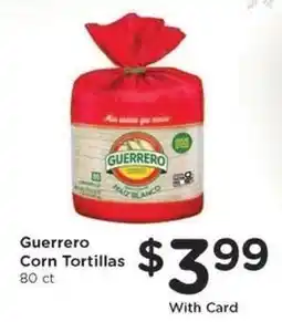 Kroger Guerrero Corn Tortillas offer