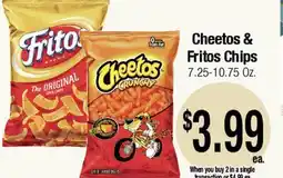 Big Saver Foods Cheetos & Fritos Chips offer