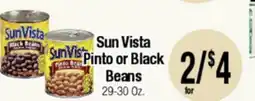 Big Saver Foods Sun Vista Pinto or Black Beans offer