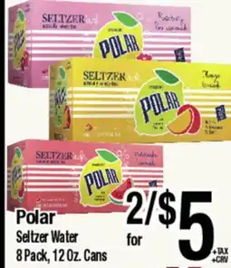 Big Saver Foods Polar Seltzer Water offer