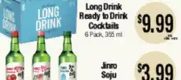 Big Saver Foods Long Drink Ready to Drink Cocktails offer