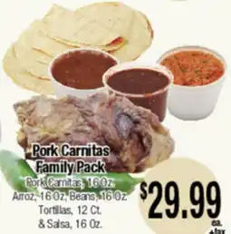 Big Saver Foods Pork Carnitas Family Pack offer