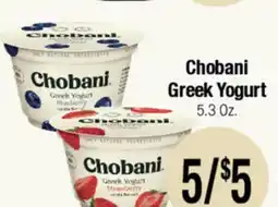 Big Saver Foods Chobani Greek Yogurt offer