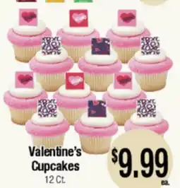 Big Saver Foods Valentine's Cupcakes offer