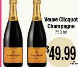 Big Saver Foods Veuve Clicquot Champagne offer
