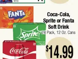 Big Saver Foods Coca-Cola, Sprite or Fanta Soft Drink offer