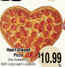 Big Saver Foods Heart Shaped Pizza offer