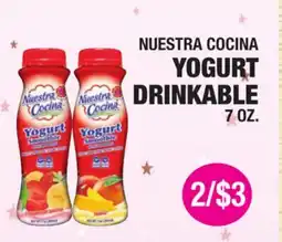 Carnicerias Jimenez NUEstra Cocina Yogurt Drinkable offer