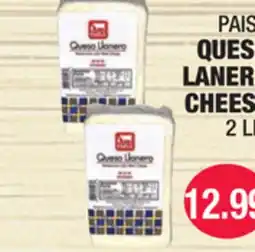 Carnicerias Jimenez PAISAN QUESO LLANERO CHEESE offer