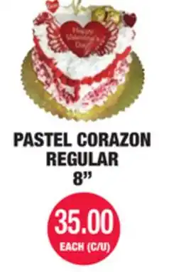 Carnicerias Jimenez PASTEL CORAZON REGULAR offer