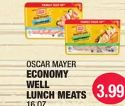 Carnicerias Jimenez OSCAR MAYER ECONOMY WELL LUNCH MEATS offer