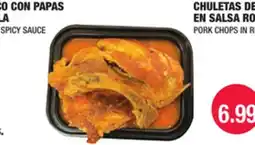 Carnicerias Jimenez CHULETAS DE PORK EN SALSA ROJA offer