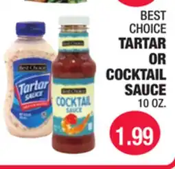 Carnicerias Jimenez BEST CHOICE TARTAR OR COCKTAIL SAUCE offer