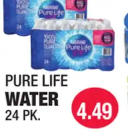 Carnicerias Jimenez PURE LIFE WATER offer