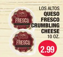 Carnicerias Jimenez LOS ALTOS QUESO FRESCO CRUMBLING CHEESE offer