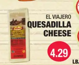 Carnicerias Jimenez EL VIAJERO QUESADILLA CHEESE offer