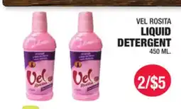 Carnicerias Jimenez VEL ROSITA LIQUID DETERGENT offer