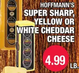 Carnicerias Jimenez HOFFMANN'S SUPER SHARP, YELLOW OR WHITE CHEDDAR CHEESE offer