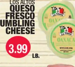 Carnicerias Jimenez LOS ALTOS QUESO FRESCO UMBLING CHEESE offer