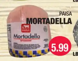 Carnicerias Jimenez PAISA MORTADELLA offer