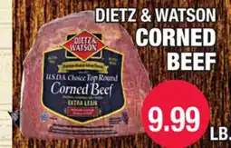 Carnicerias Jimenez DIETZ & WATSON CORNED BEEF offer