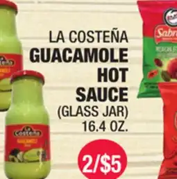 Carnicerias Jimenez LA COSTEÑA GUACAMOLE HOT SAUCE offer