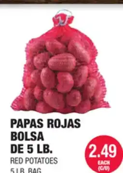 Carnicerias Jimenez PAPAS ROJAS BOLSA DE 5 LB offer
