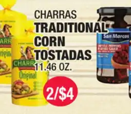 Carnicerias Jimenez CHARRAS TRADITIONAL CORN TOSTADAS offer