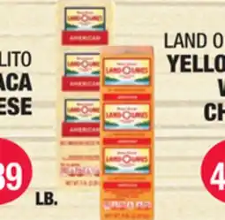 Carnicerias Jimenez LAND O LAKES YELLOW WHIP CHEDDAR offer