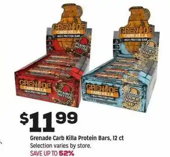 Grocery Outlet Grenade Carb Killa Protein Bars, 12 Ct offer